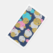 Dots-Muster 11 Serviette (Ecke)