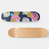 Dots-Muster 11 Skateboard (Horizontal)