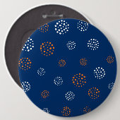 Dots-Muster 13 Button (Vorne & Hinten)