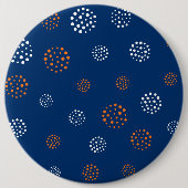 Dots-Muster 13 Button (Vorderseite)