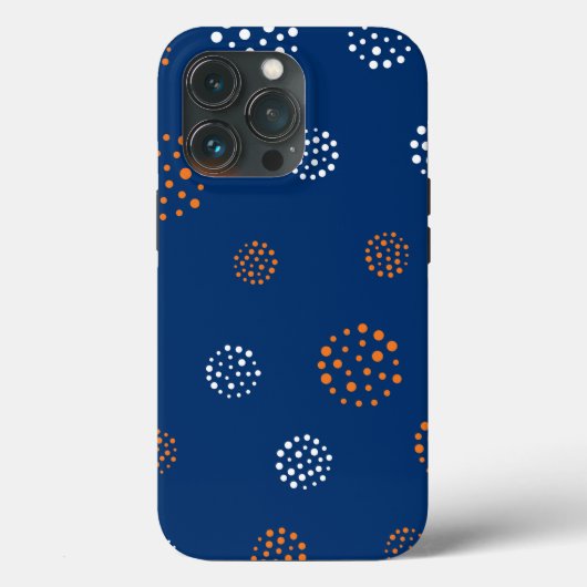 Dots-Muster 13 Case-Mate iPhone Hülle (Rückseite)