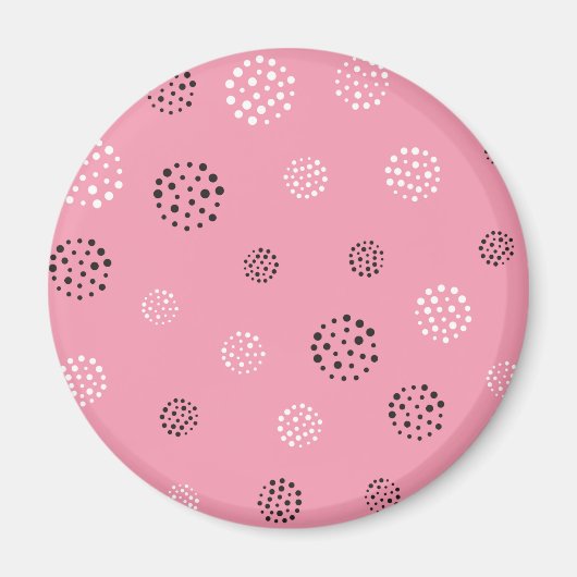 Dots-Muster 14 Magnet (Vorne)