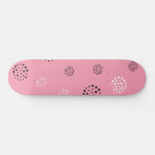 Dots-Muster 14 Skateboard (Horizontal)