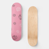 Dots-Muster 14 Skateboard (Vorderseite)