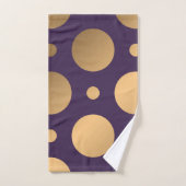 Dots-Muster 15 Badhandtuch Set (Handtuch)