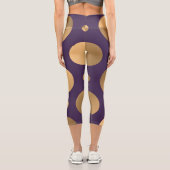 Dots-Muster 15 Capri Leggings (Rückseite)