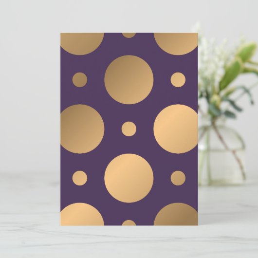 Dots-Muster 15 Karte (Stehend Vorderseite)