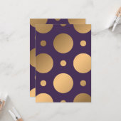 Dots-Muster 15 Karte (Vorderseite/Rückseite Beispiel)