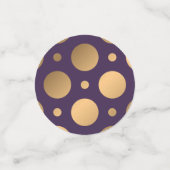 Dots-Muster 15 Konfetti (Klein Vorderseite)