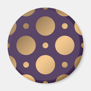 Dots-Muster 15 Magnet