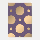 Dots-Muster 15 Post-it Klebezettel (Vorderseite)