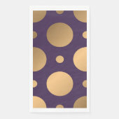 Dots-Muster 15 Serviette (Vorderseite)
