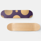Dots-Muster 15 Skateboard (Horizontal)