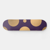 Dots-Muster 15 Skateboard (Horizontal)