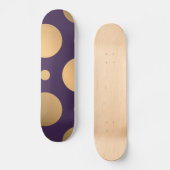 Dots-Muster 15 Skateboard (Vorderseite)