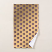 Dots-Muster 16 Badhandtuch Set (Handtuch)