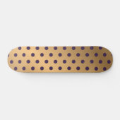 Dots-Muster 16 Skateboard (Horizontal)
