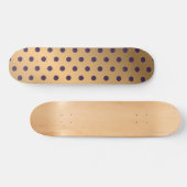 Dots-Muster 16 Skateboard (Horizontal)