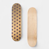 Dots-Muster 16 Skateboard (Vorderseite)