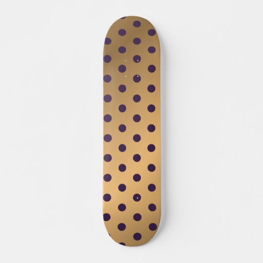 Dots-Muster 16 Skateboard (Vorne)
