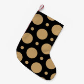 Dots-Muster 17 Kleiner Weihnachtsstrumpf (Vorderansicht (hängend))