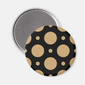 Dots-Muster 17 Magnet (Vorderseite/Rückseite)