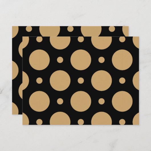 Dots-Muster 17 Postkarte (Vorne/Hinten)