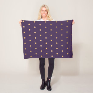 Dots-Muster 18 Fleecedecke