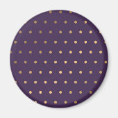 Dots-Muster 18 Magnet (Vorne)