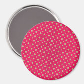 Dots-Muster 3 Magnet (Vorderseite/Rückseite)