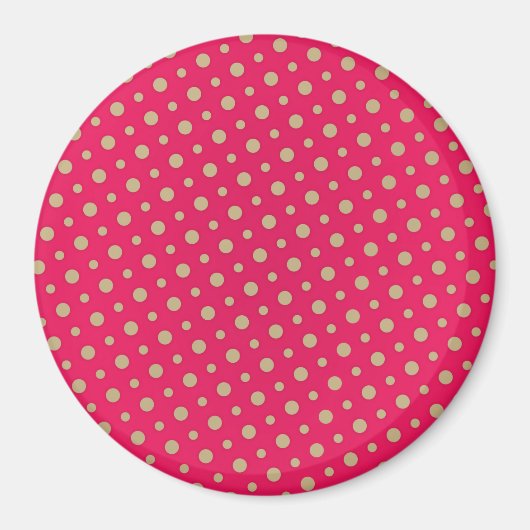 Dots-Muster 3 Magnet (Vorne)