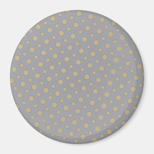 Dots-Muster 5 Magnet (Vorne)