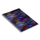 Dots-Muster Notizblock (Rechte Seite)