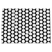 Dots Nice Polka Dots Geschenktasche Große Geschenktüte (Vorderseite)