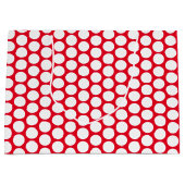 Dots Nice Polka Dots Geschenktasche Große Geschenktüte (Vorderseite)