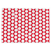 Dots Nice Polka Dots Geschenktasche Große Geschenktüte (Rückseite)