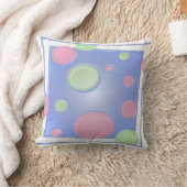 DOTS on Blue Kissen (Decke)