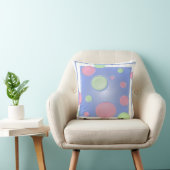 DOTS on Blue Kissen (Stuhl )