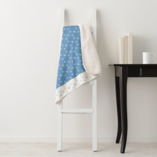 Dots Pastel Two Tone Muster Sherpadecke