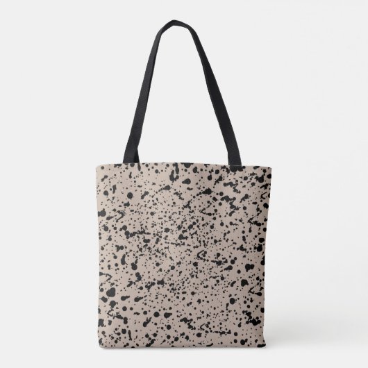 Dots Pattern Tote Bag Tasche (Rückseite)