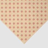 Dots Peach Seidenpapier (Detail)