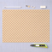 Dots Peach Seidenpapier (Handwerk)