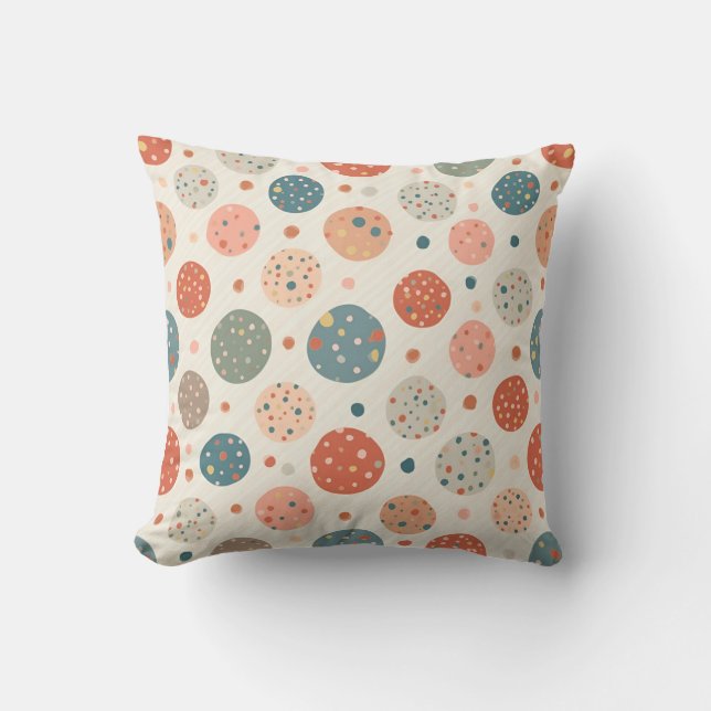 Dots Pillow Cushion Kissen (Vorderseite)