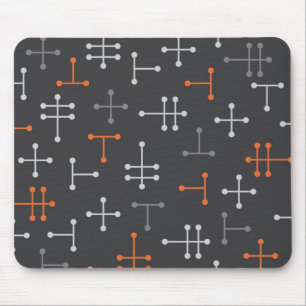 Dots - Retro Modernes Abstraktes Mousepad