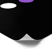 Dots Subtle Nonbinary Flag Enby Pride Trans Lgbtq  Poster (Ecke)