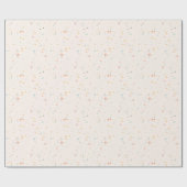 Dots & Triangle Confetti-Muster Geschenkpapier (Flach)