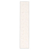 Dots & Triangle Confetti-Muster Mittelgroßer Tischläufer (Vorderseite)
