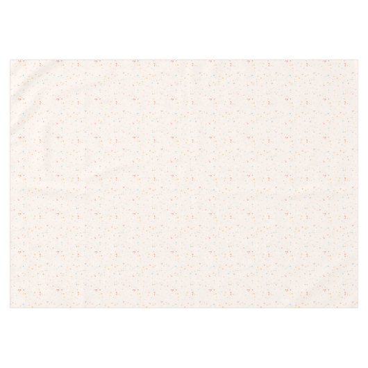 Dots & Triangle Confetti-Muster Tischdecke (Vorderseite (Horizontal))