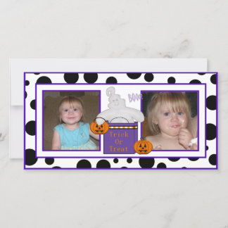 Dots Trick oder Treue Foto Cards