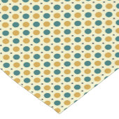 DOTS UND DIAMONDS KURZER TISCHLÄUFER (Ecke)
